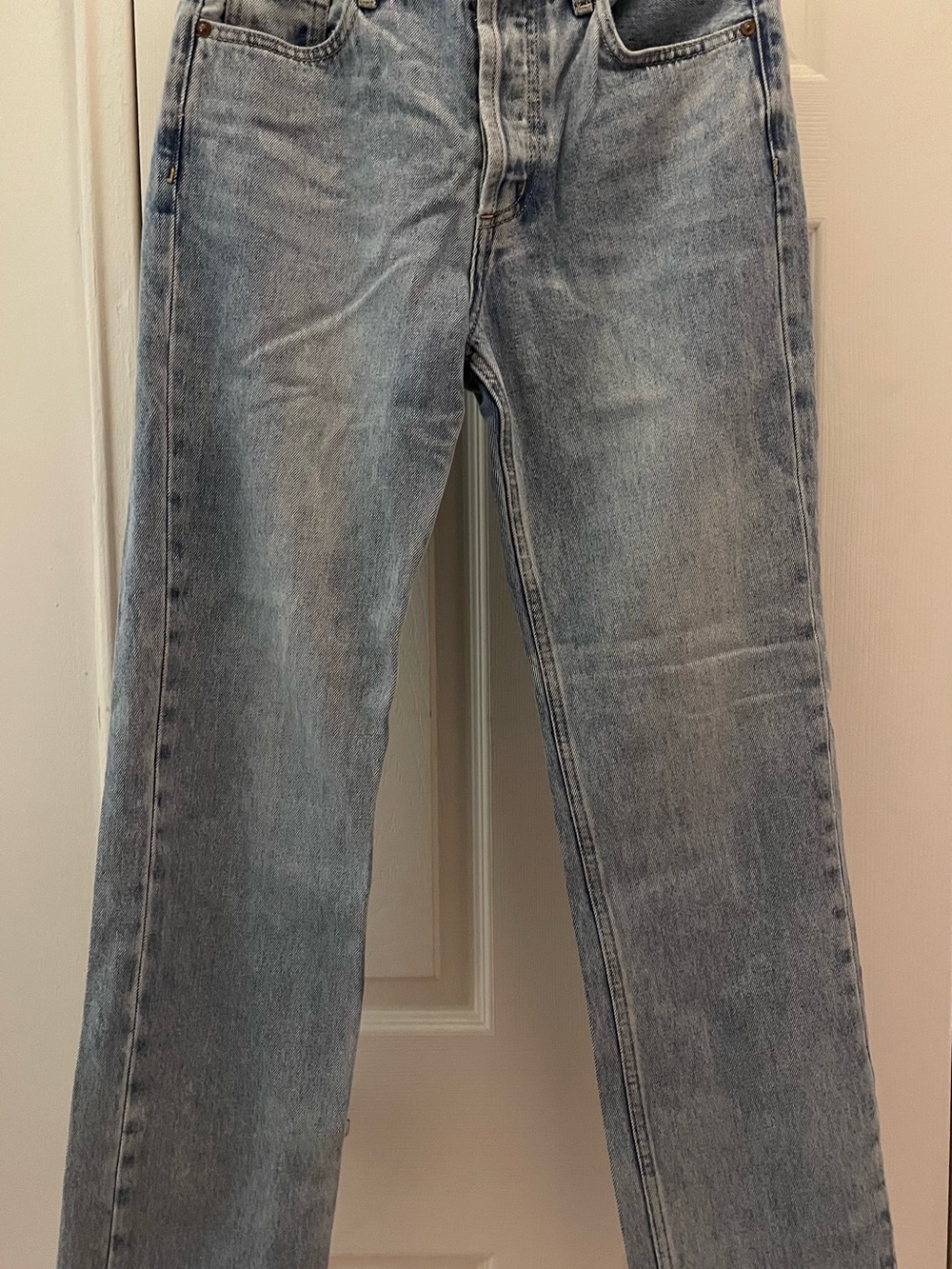 Agolde 90’s Mid Rise Straight Leg Jeans Denim Women’s 27 Waist